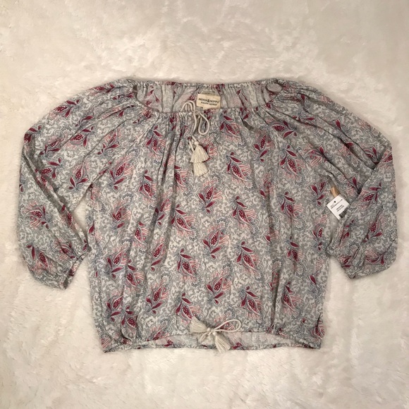 Denim & Supply Ralph Lauren Tops - Ralph Lauren Denim Supply Boho Paisley Blouse S